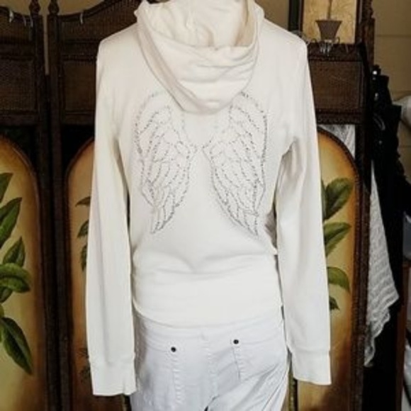 Victoria's Secret Jackets & Blazers - VS Supermodel Diamond EUC zip up hoodie